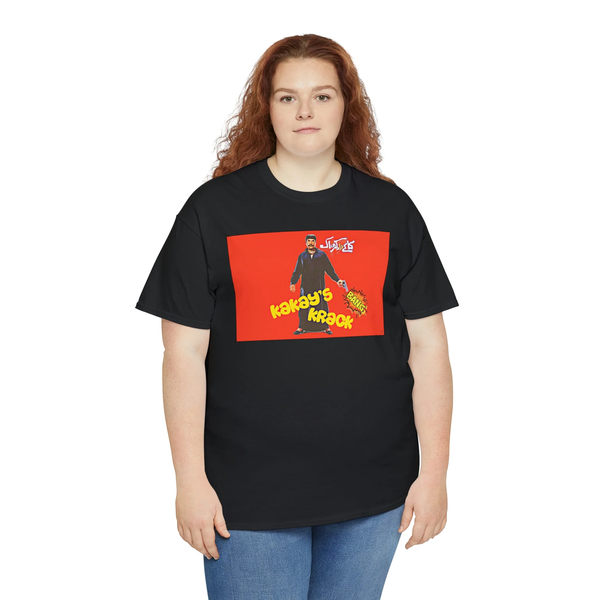 Kakey's Krack - Sultan Rahi - Unisex Heavy Cotton Tee - Image 7