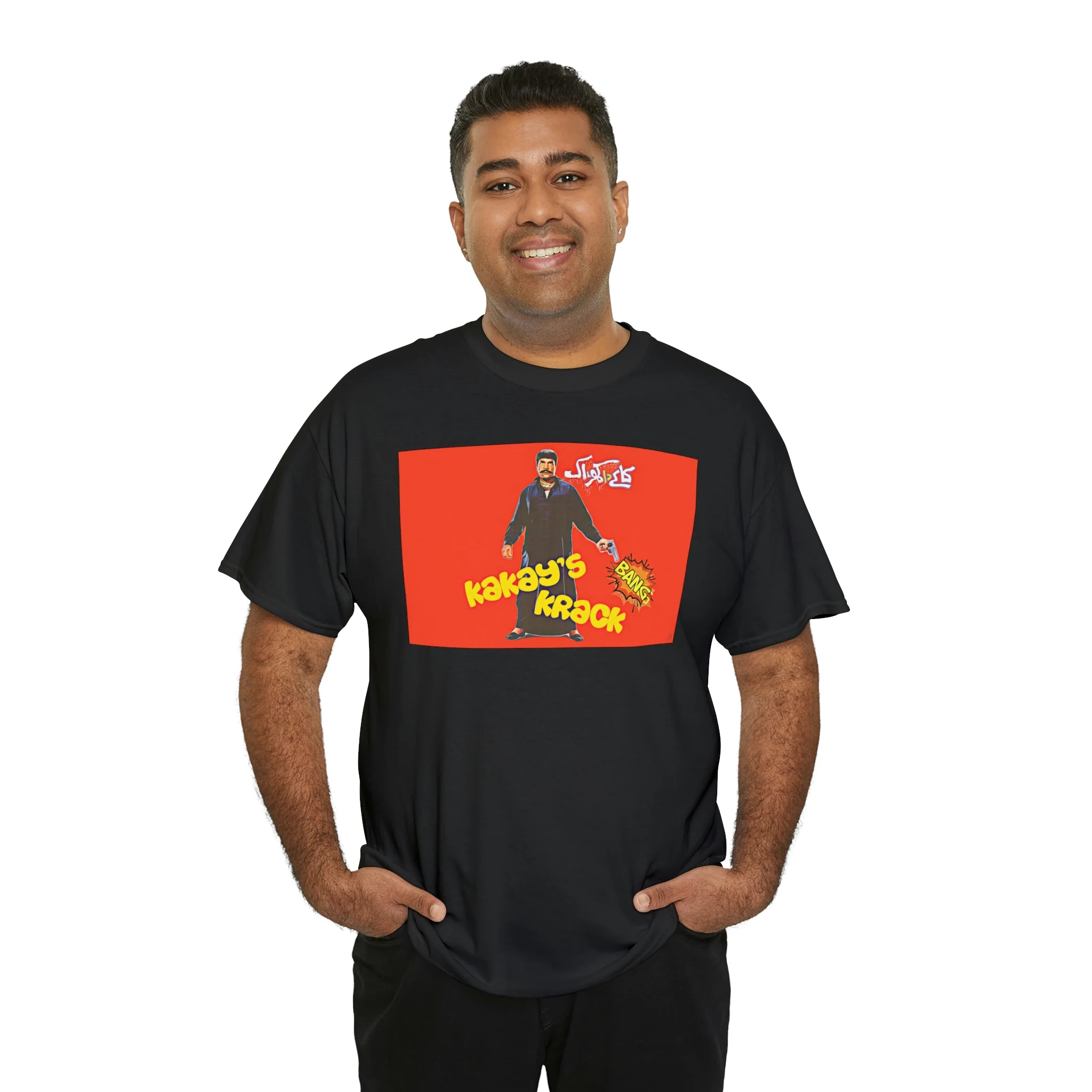 Kakey's Krack - Sultan Rahi - Unisex Heavy Cotton Tee - Image 8