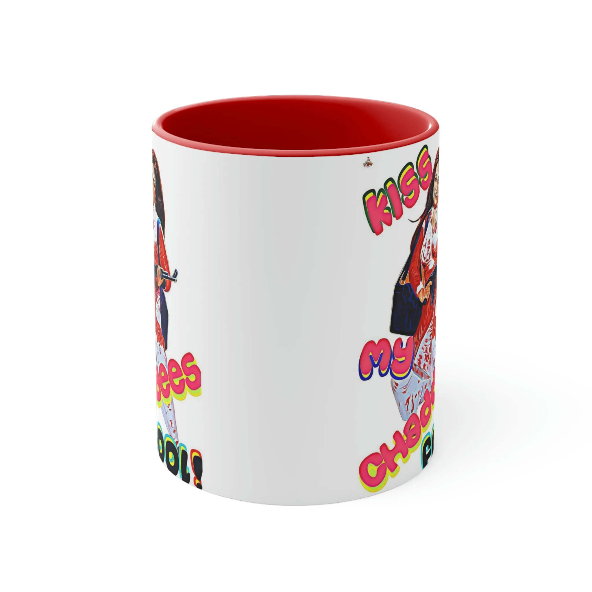 Kiss My Chaddees - Accent Coffee Mug, 11oz - Image 2