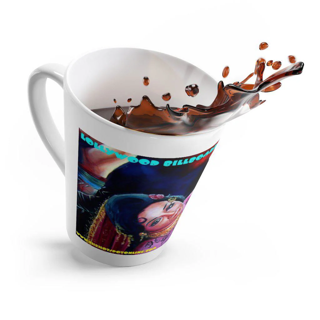 Akmal - Lollywood Art Latte mug - Image 4