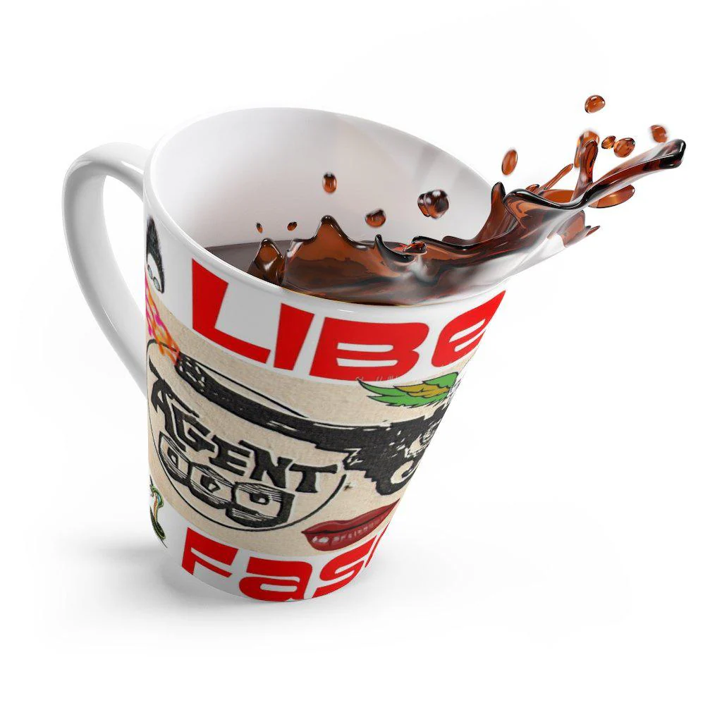 Liberal Fascist Latte mug - Image 4