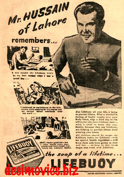 Lifebuoy Soap (1947) Press Advert 1947