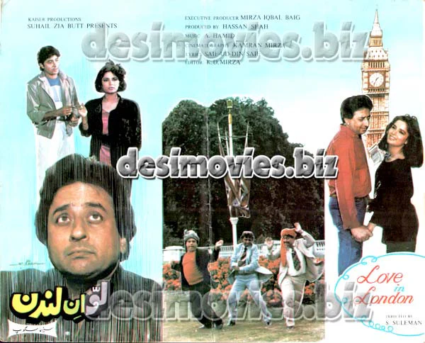 Love in London (1987) Lollywood Original Booklet