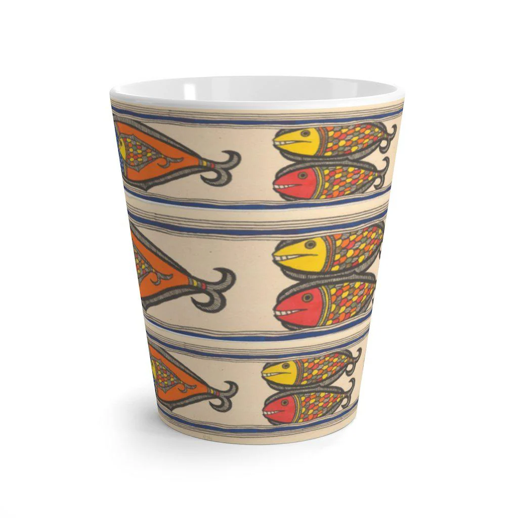 Madhubani Art Latte mug - Image 2