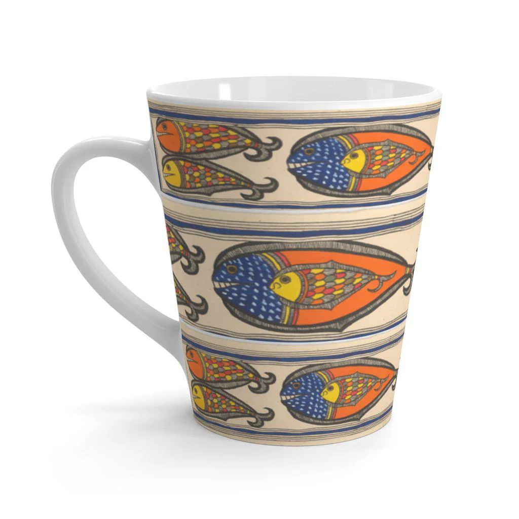 Madhubani Art Latte mug - Image 3