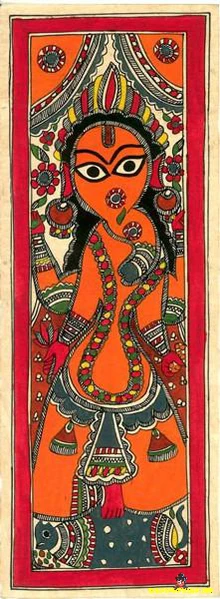 Madhubani Hand Painting
