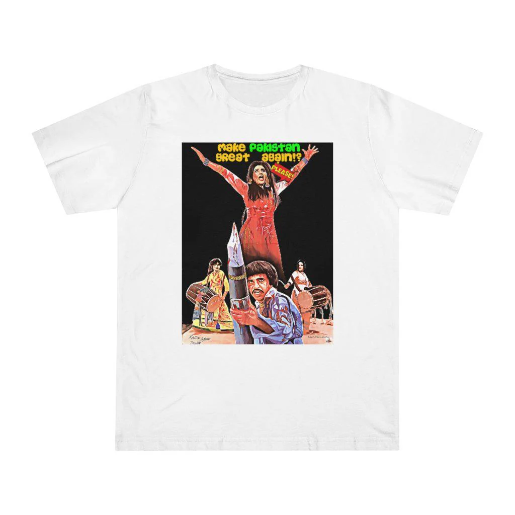 Make Pakistan Great Again vs Libtards Unisex Deluxe T-shirt