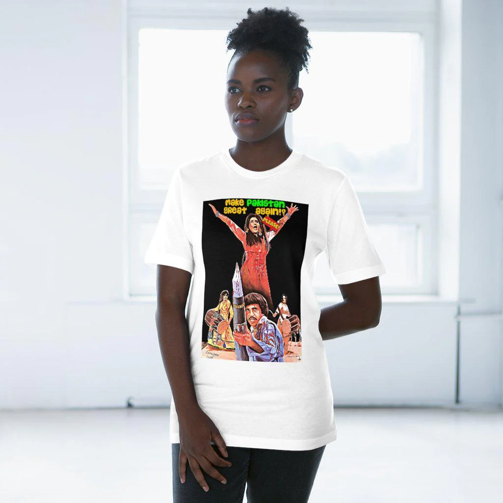 Make Pakistan Great Again vs Libtards Unisex Deluxe T-shirt - Image 6