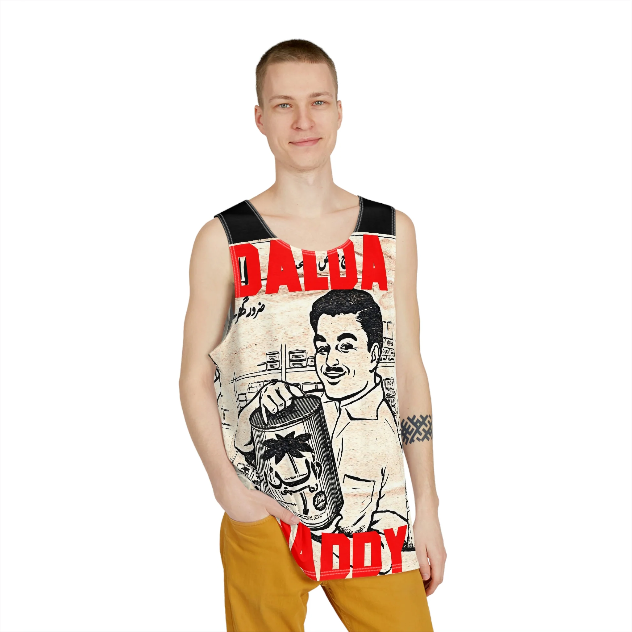 Dalda Daddy - Men's All Over Print Tank - Image 3