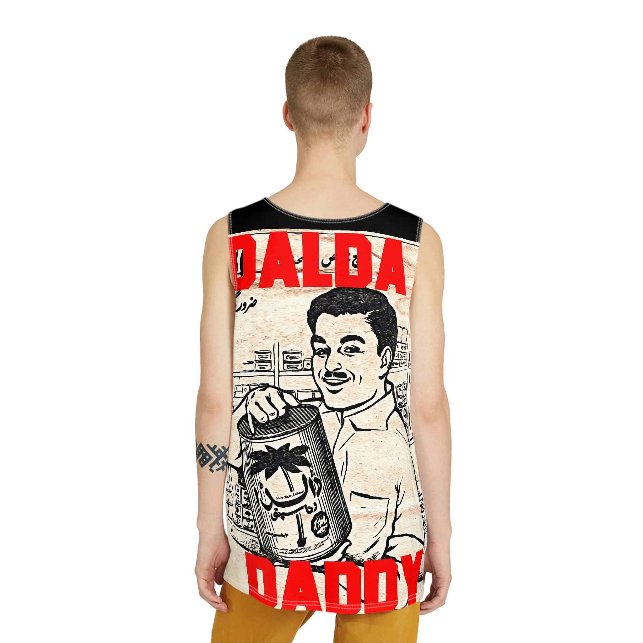 Dalda Daddy - Men's All Over Print Tank - Image 4