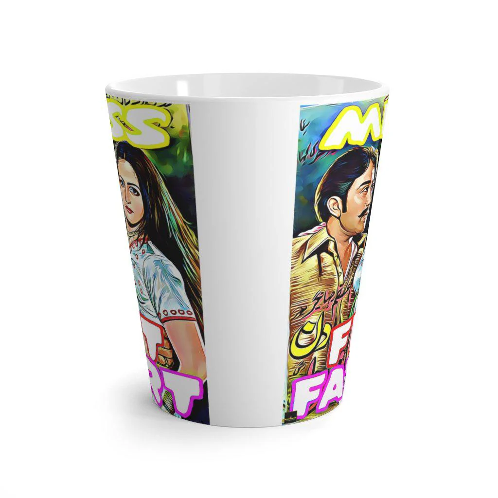 Miss Fit Fart - Lollywood - Latte Mug - Image 2