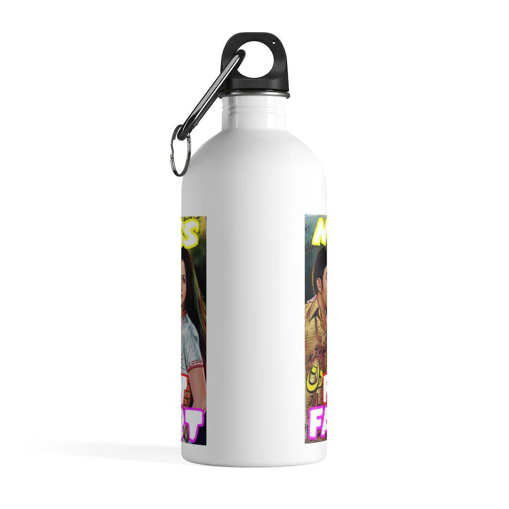 Miss Fit Fart - Stainless Steel Water Bottle - Image 3