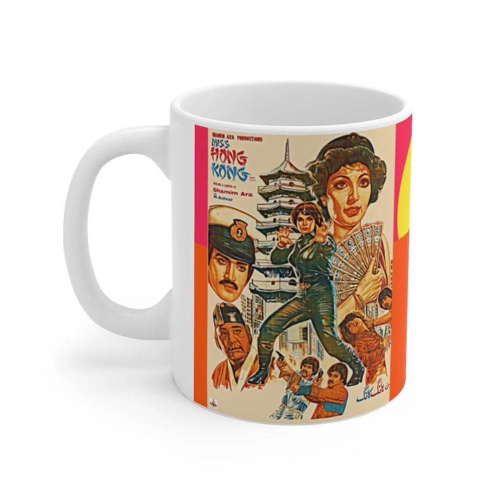 Miss Hong Kong - Lollywood - Ceramic Mug 11oz - Image 3
