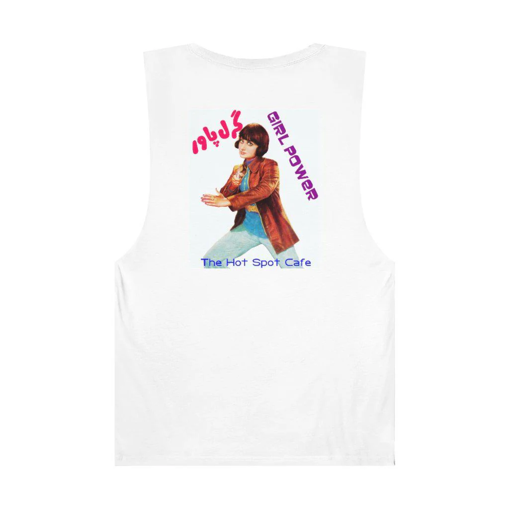 Miss Khatarnak - Girl Power - Unisex Barnard Tank - Image 2