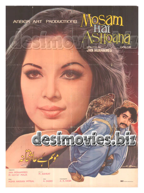 Mousam Hay Aashqana (1978) Lollywood Original Poster