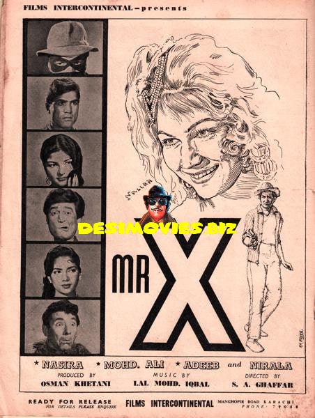 Mr. X (1963) Advert