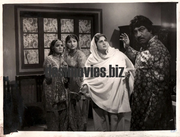 Mustafa Qureshi, Chakori, Seema, Aaliya - Lollywood Stars
