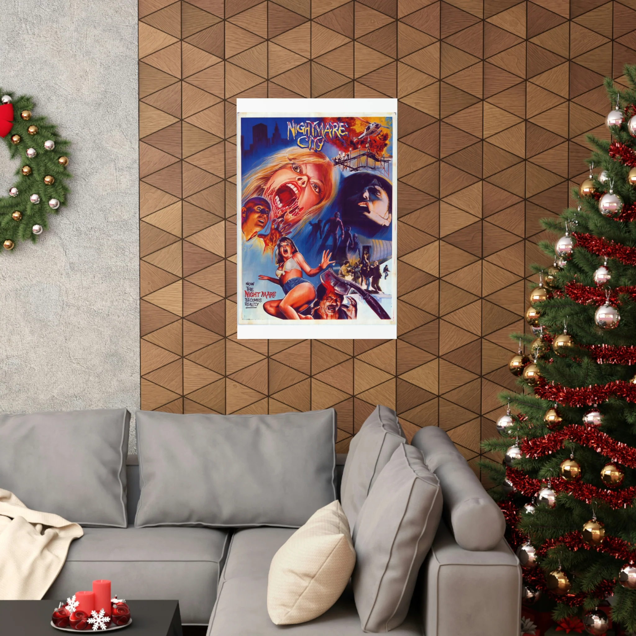 Nightmare City - Pakistani Poster Print - Premium Matte Vertical Posters - Image 4