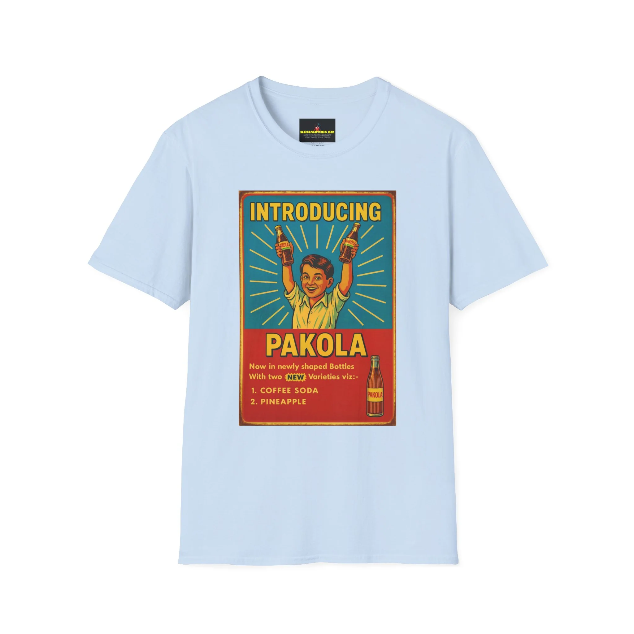 Pakola Vintage Poster T-Shirt — Retro Drink Graphic Tee - Image 4