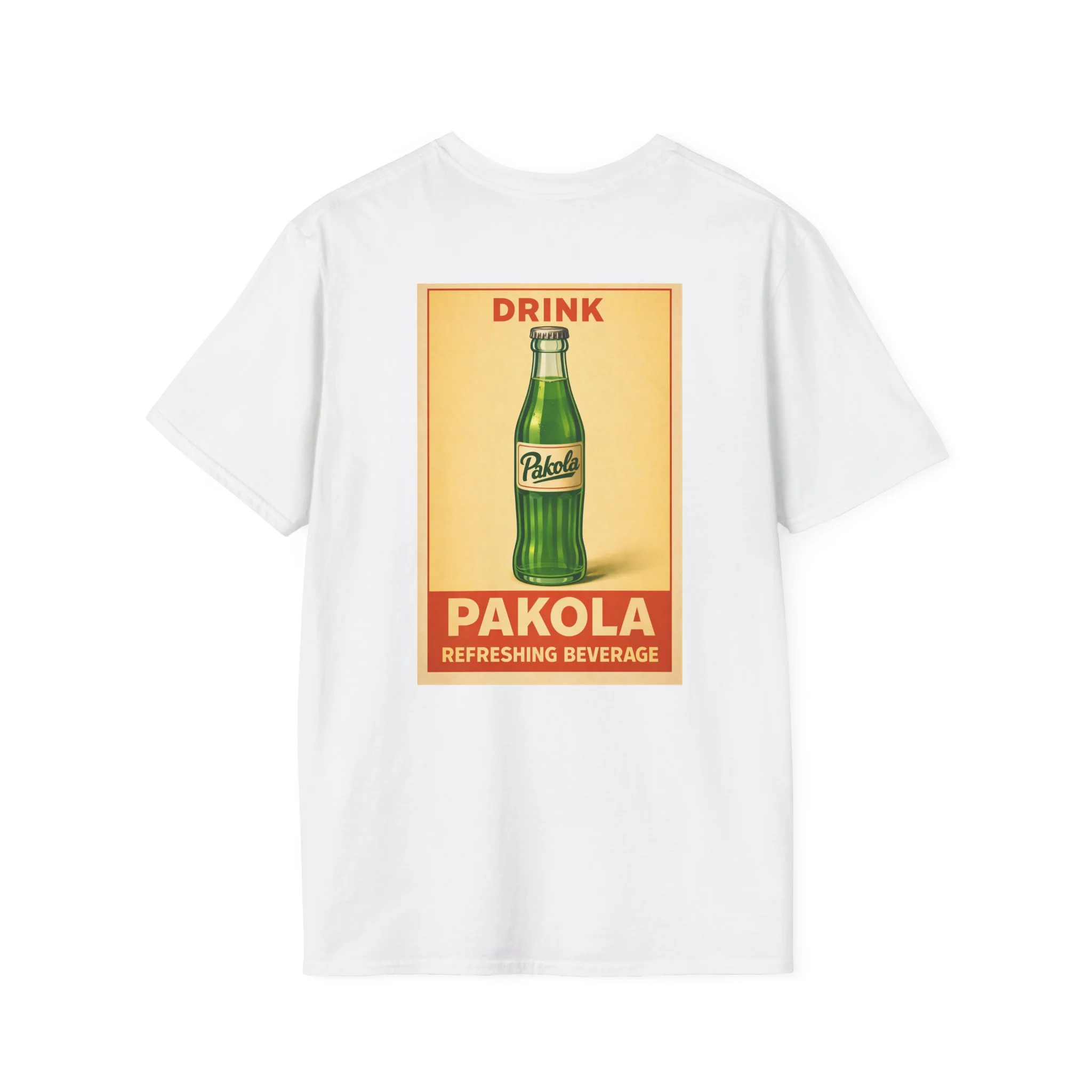 Pakola Vintage Poster T-Shirt — Retro Drink Graphic Tee - Image 6