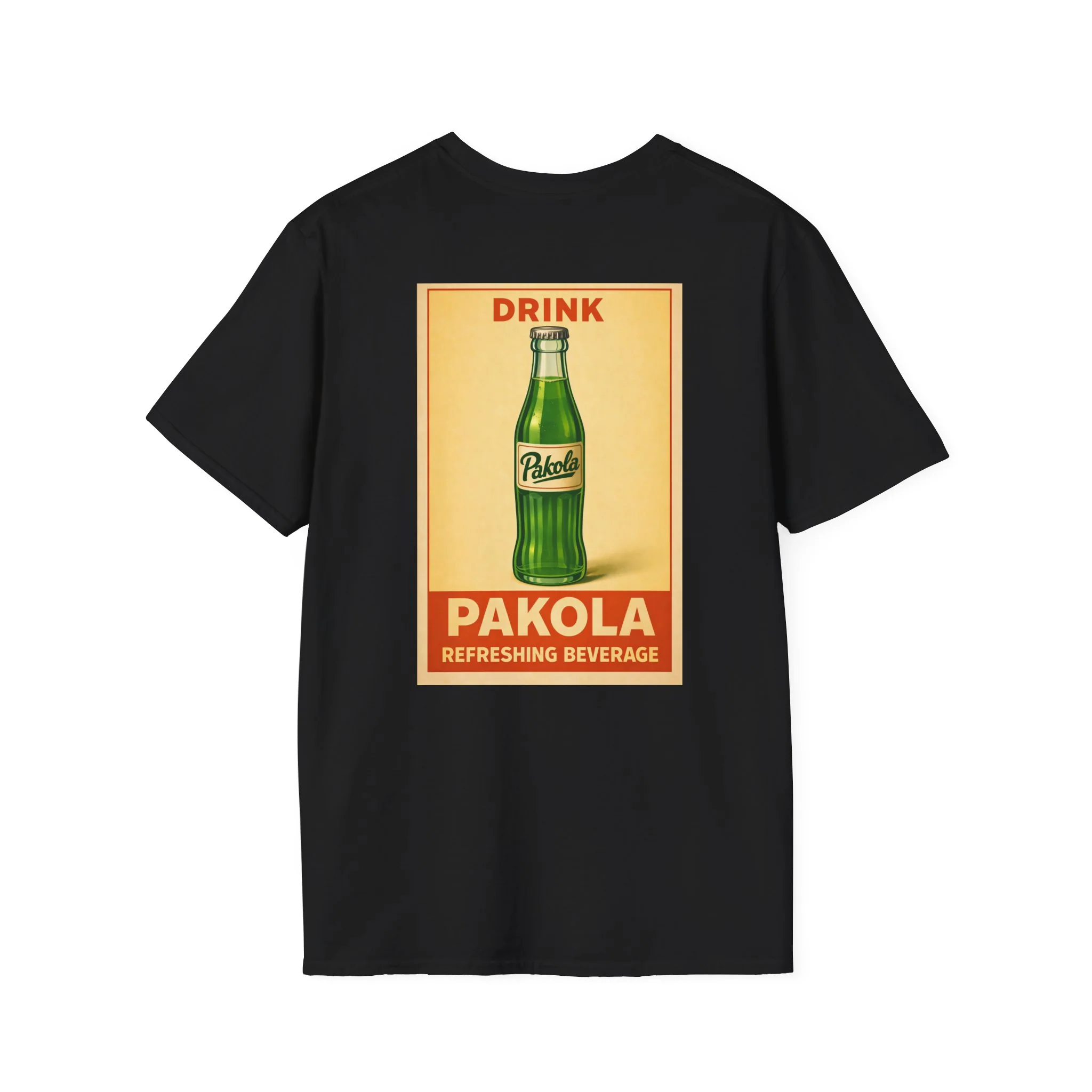Pakola Vintage Poster T-Shirt — Retro Drink Graphic Tee - Image 9
