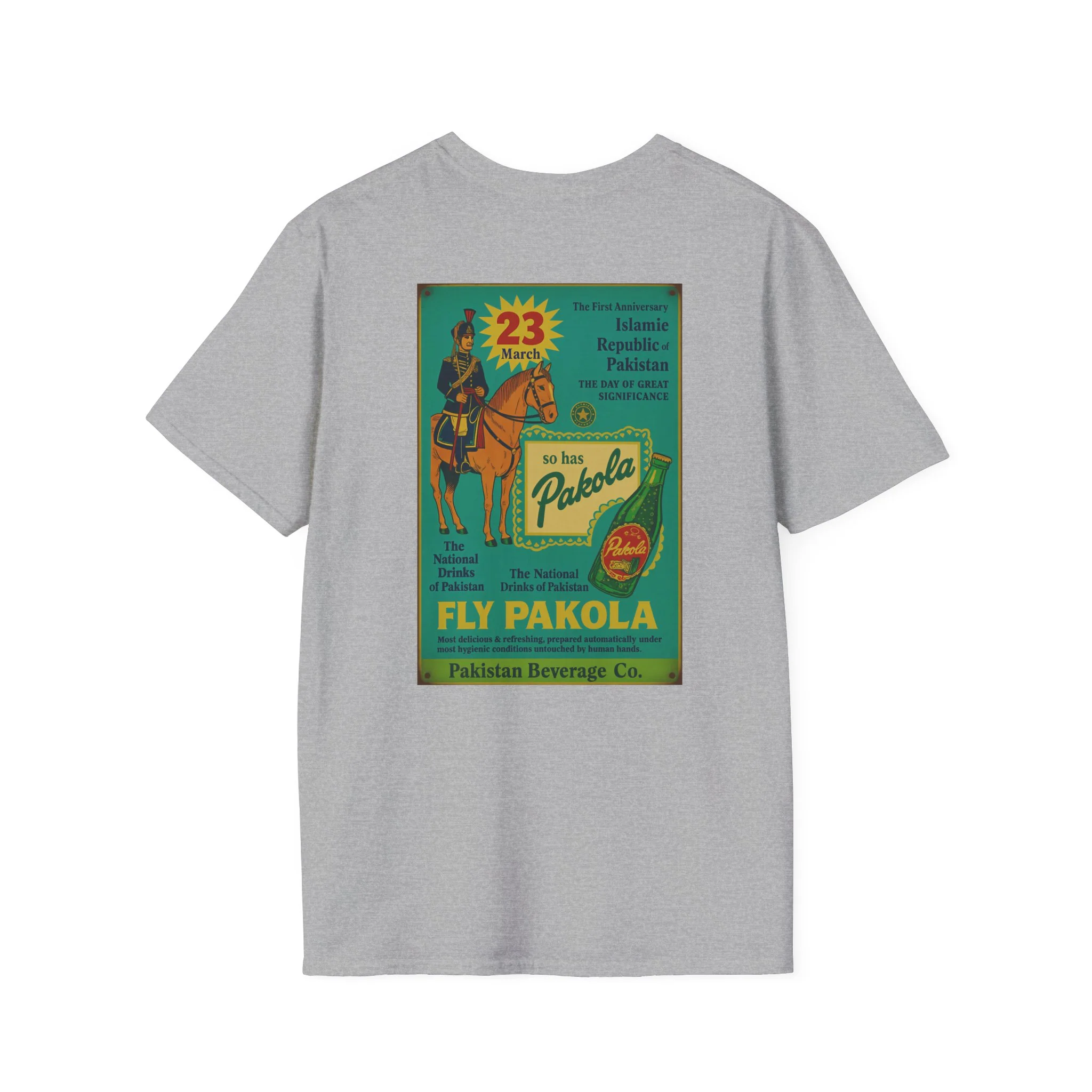 Pakola Vintage Poster T-Shirt — Retro Pakistani Soda Design - Image 13