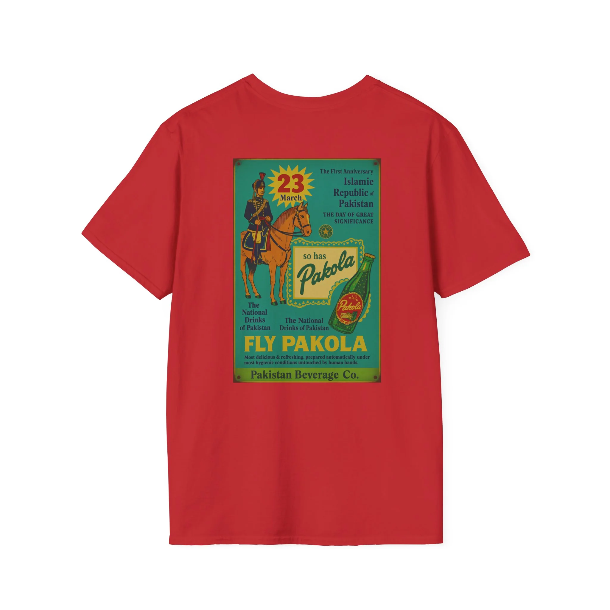Pakola Vintage Poster T-Shirt — Retro Pakistani Soda Design - Image 22