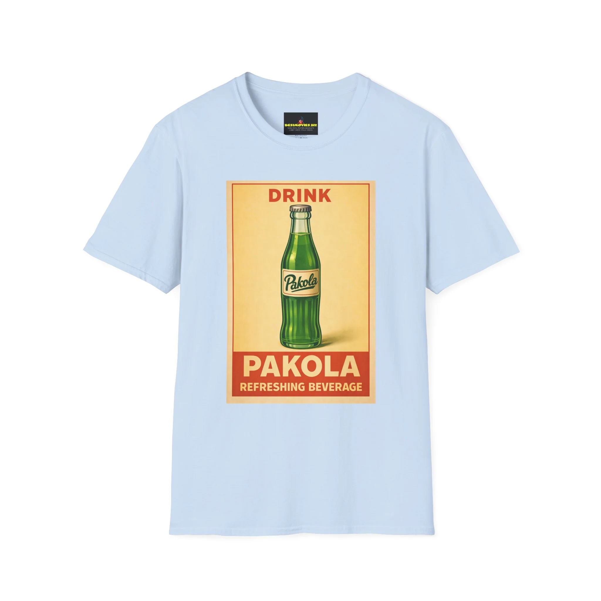 Pakola Vintage Poster T-Shirt — Retro Pakistani Soda Design - Image 5