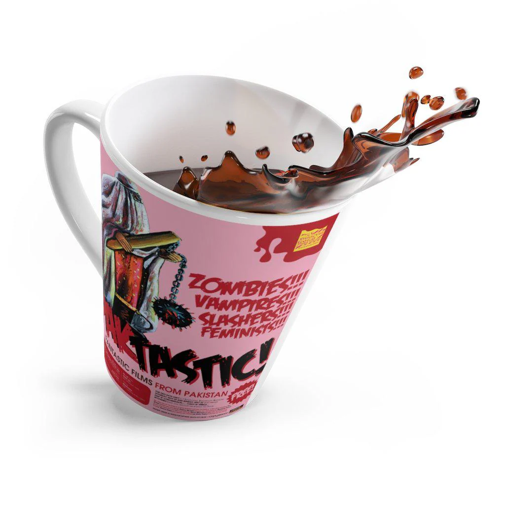 Paktastic! - Burqaman - Latte mug - Image 4
