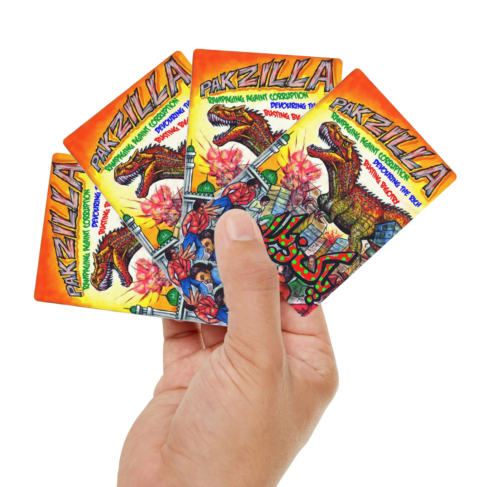 Pakzilla Poker Cards
