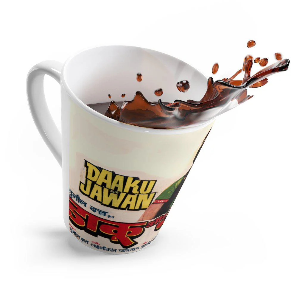 Reena Roy in Daku aur Jawan Latte mug - Image 4