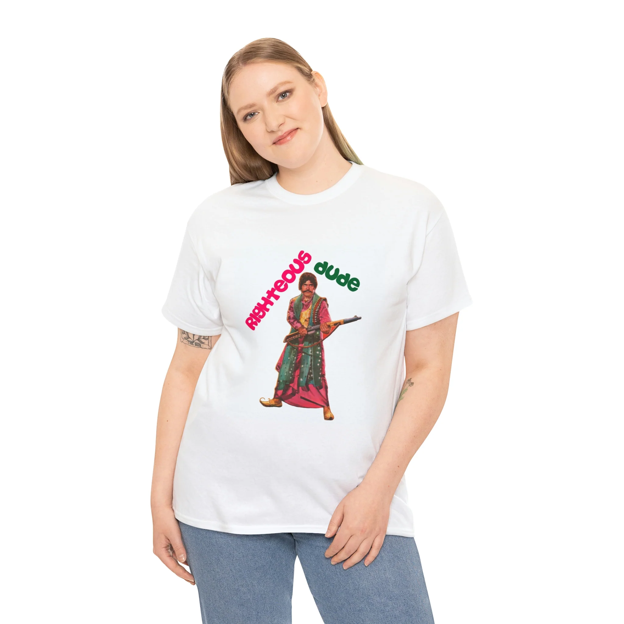 Righteous Dude - Sultan Rahi - Unisex Heavy Cotton Tee - Image 5
