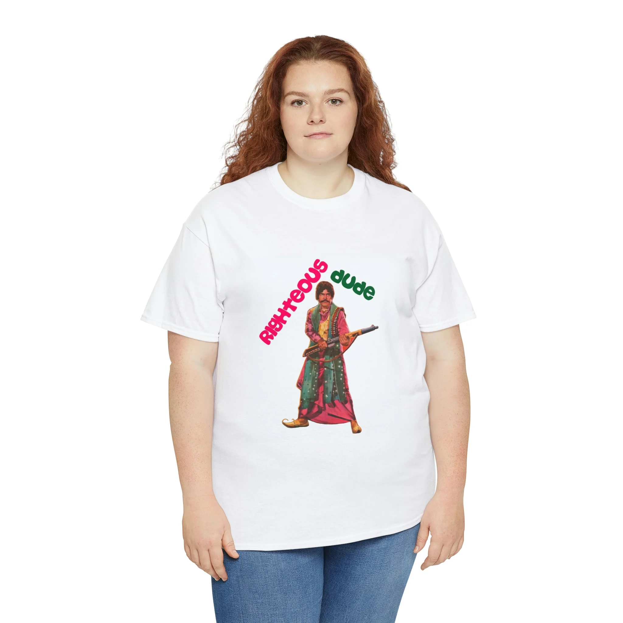 Righteous Dude - Sultan Rahi - Unisex Heavy Cotton Tee - Image 7
