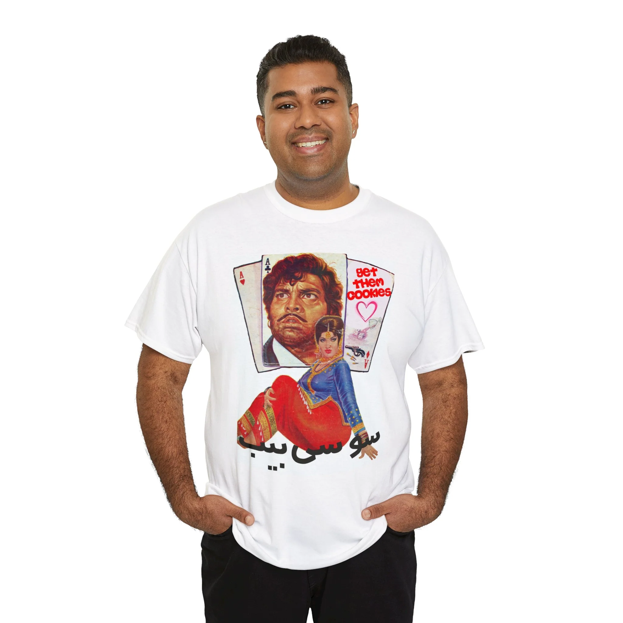 Saucy Babe - Lollywood - Unisex Heavy Cotton Tee - Image 8