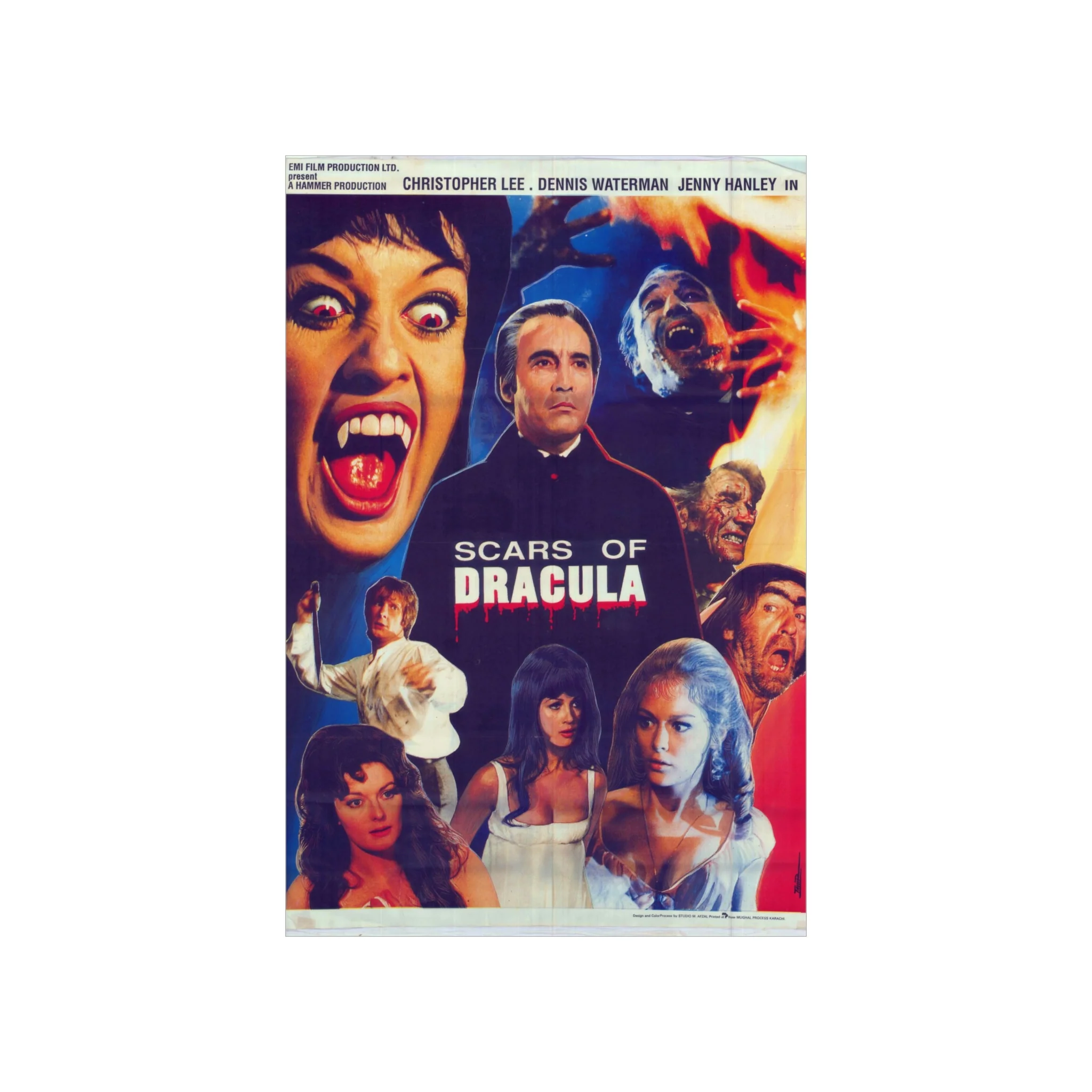Scars of Dracula (1970) - Premium Matte Vertical Posters - Image 2