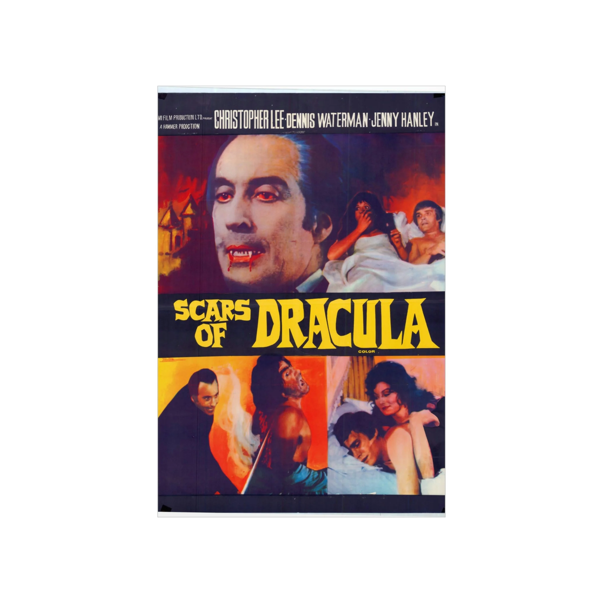 Scars of Dracula - Hammer Horror Premium Matte Vertical Posters - Image 2