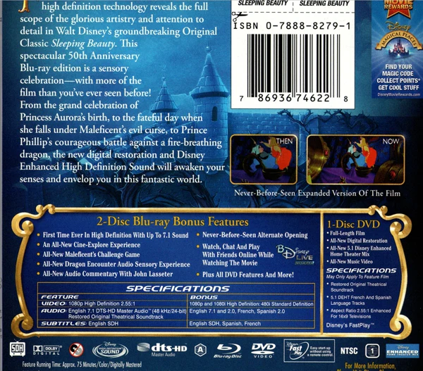 Sleeping Beauty (1959) Blu-ray - Image 2