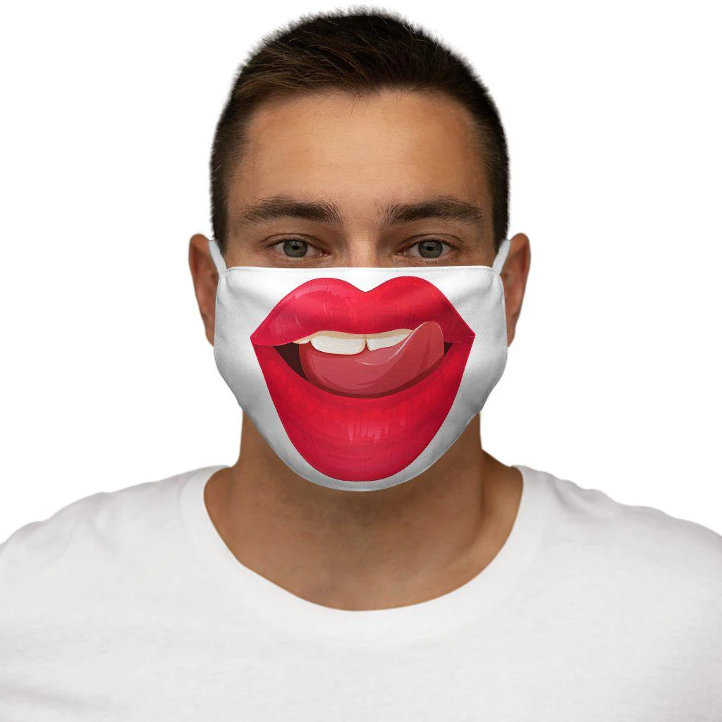 Hot Lips - Snug-Fit Polyester Face Mask - Image 2