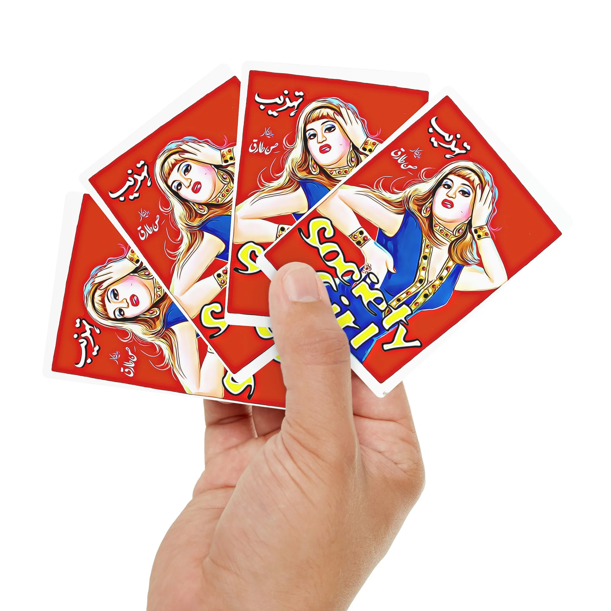 Society Girl Poker Cards - Image 8