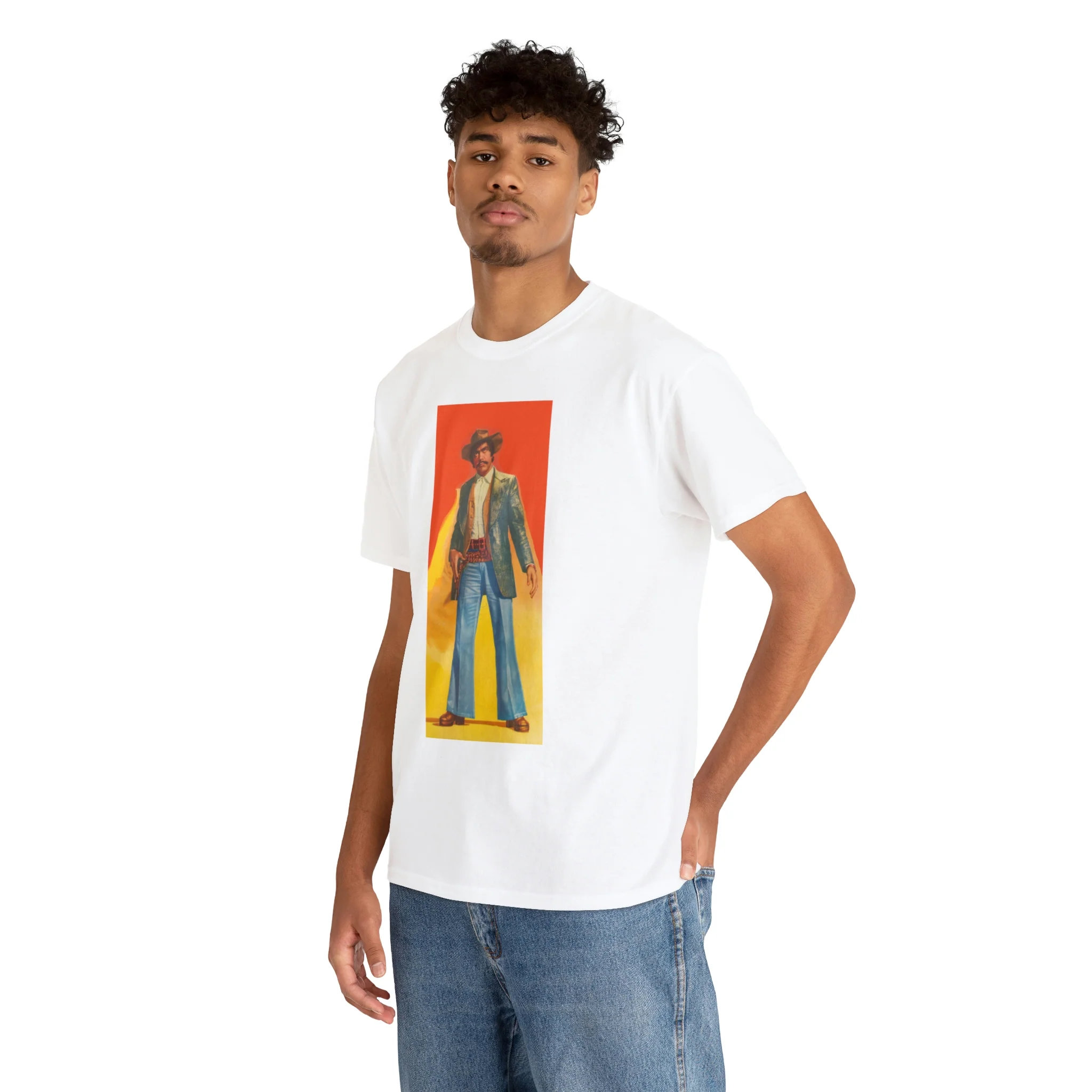 Sultan Rahi - Lollywood - Unisex Heavy Cotton Tee - Image 6