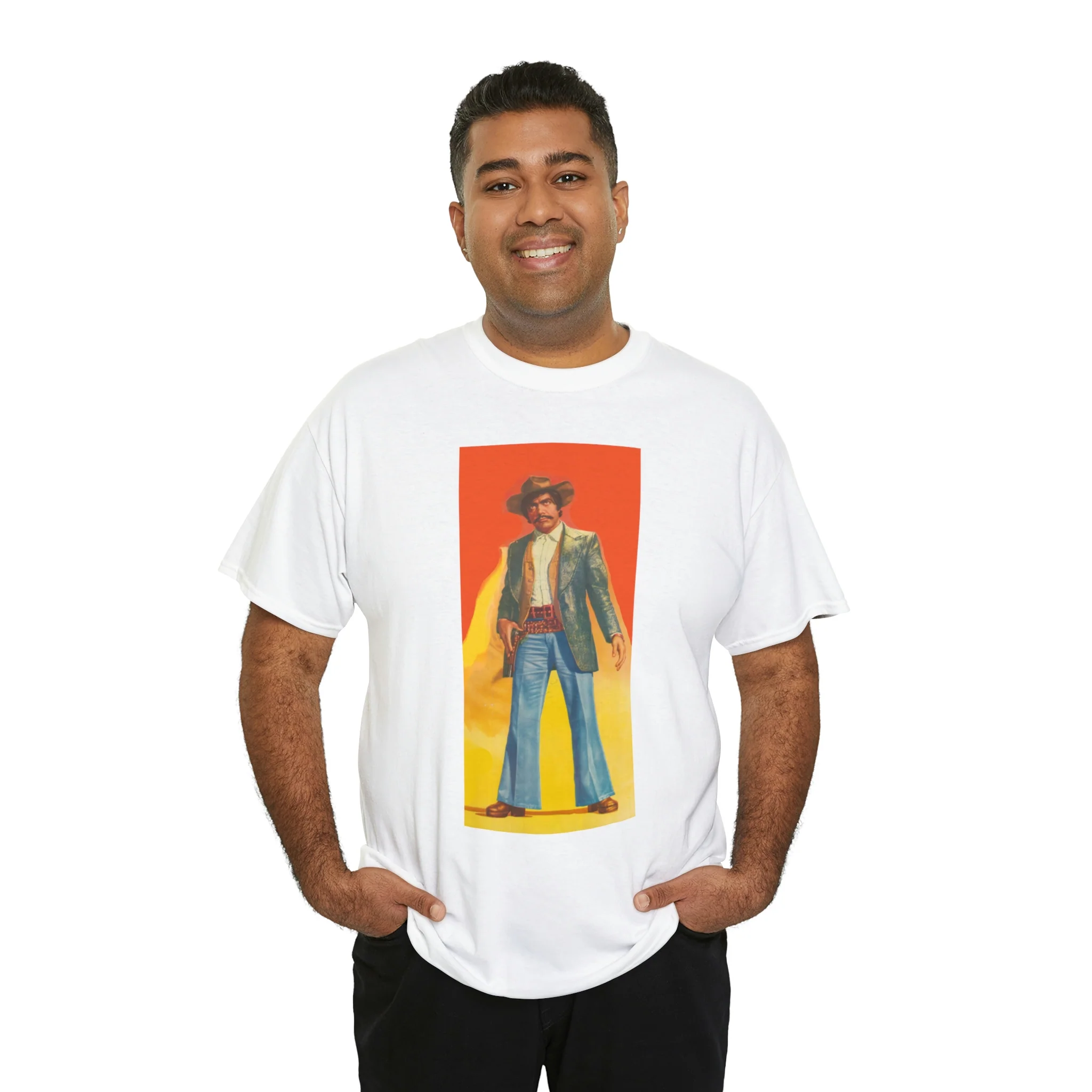 Sultan Rahi - Lollywood - Unisex Heavy Cotton Tee - Image 8