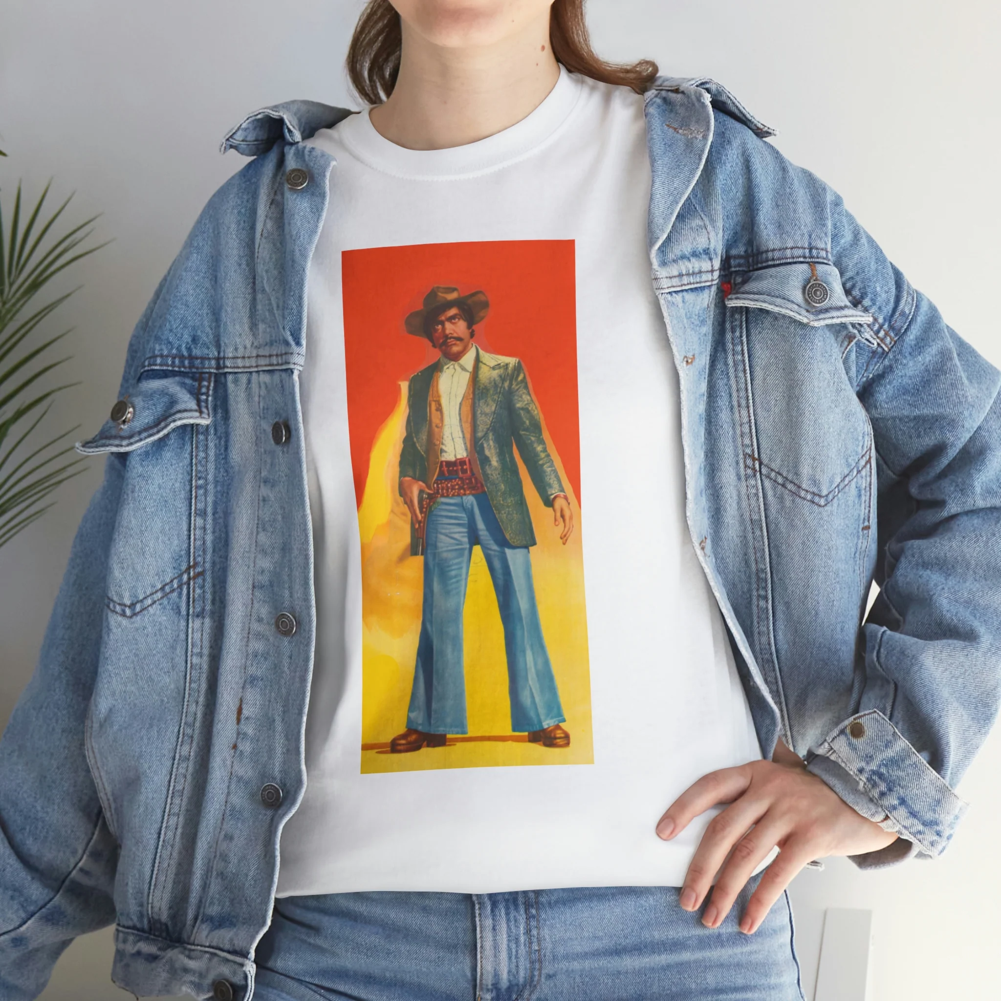 Sultan Rahi - Lollywood - Unisex Heavy Cotton Tee - Image 9