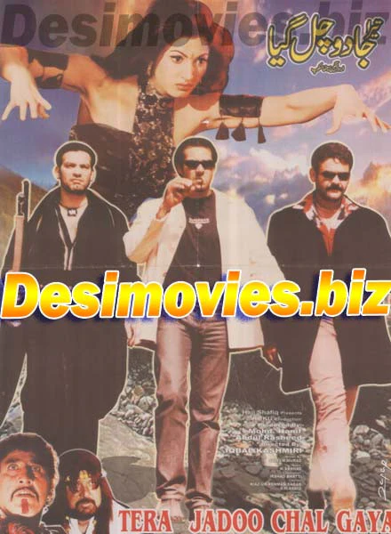 TERA JADOO CHAL GAYA (2003) lollywood Original Poster