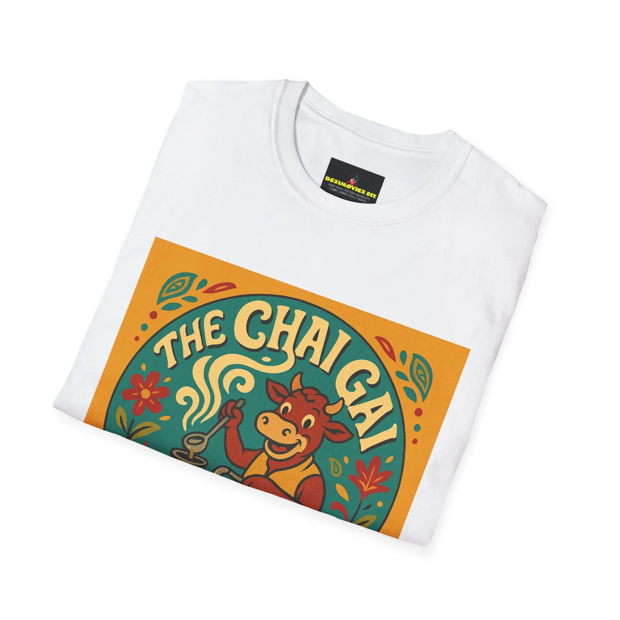 The Chai Gal T-Shirt – Retro Indian Tea Lover Graphic Tee - Image 6