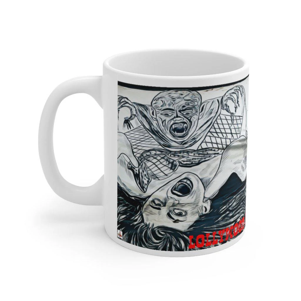 The Horror of Lollywood - Ceramic Mug 11oz - Image 3