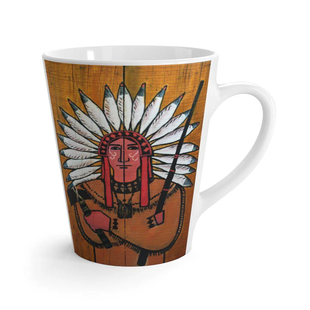The Last Tomahawk Latte mug