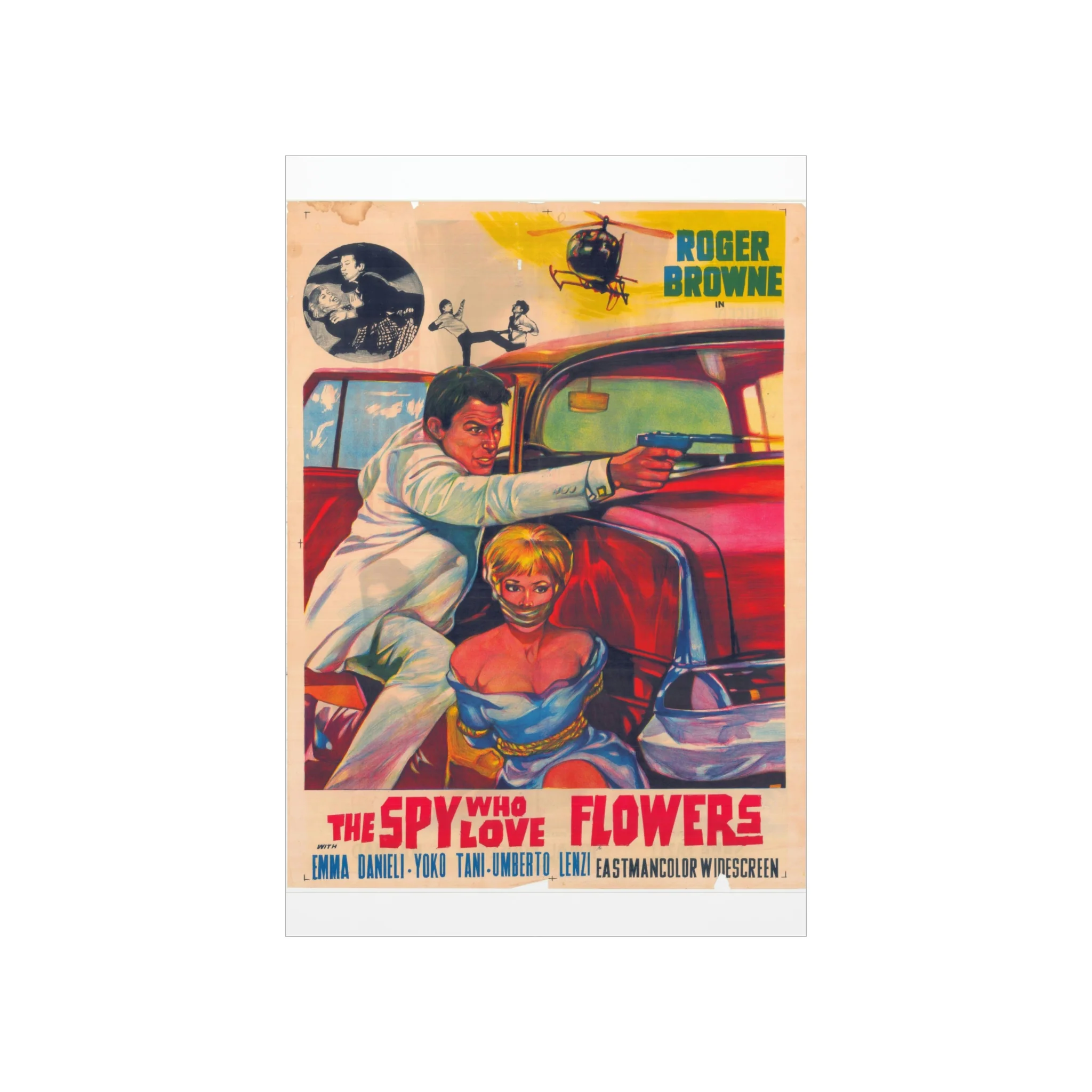 The Spy Who Loved Flowers - Premium Matte Vertical Posters - Image 2