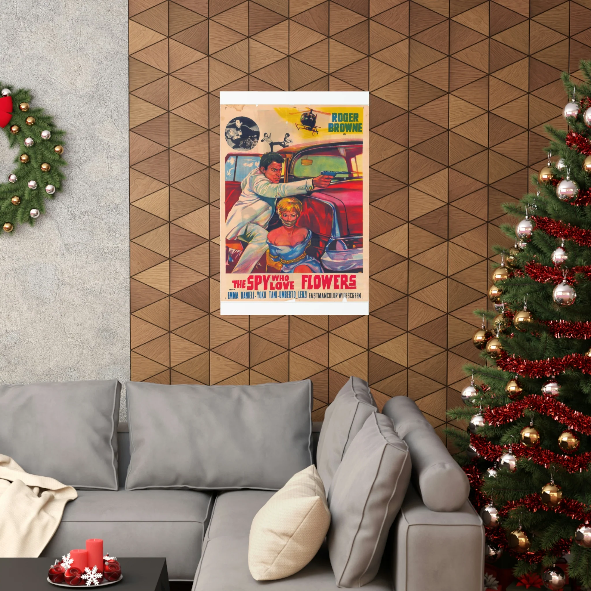 The Spy Who Loved Flowers - Premium Matte Vertical Posters - Image 4