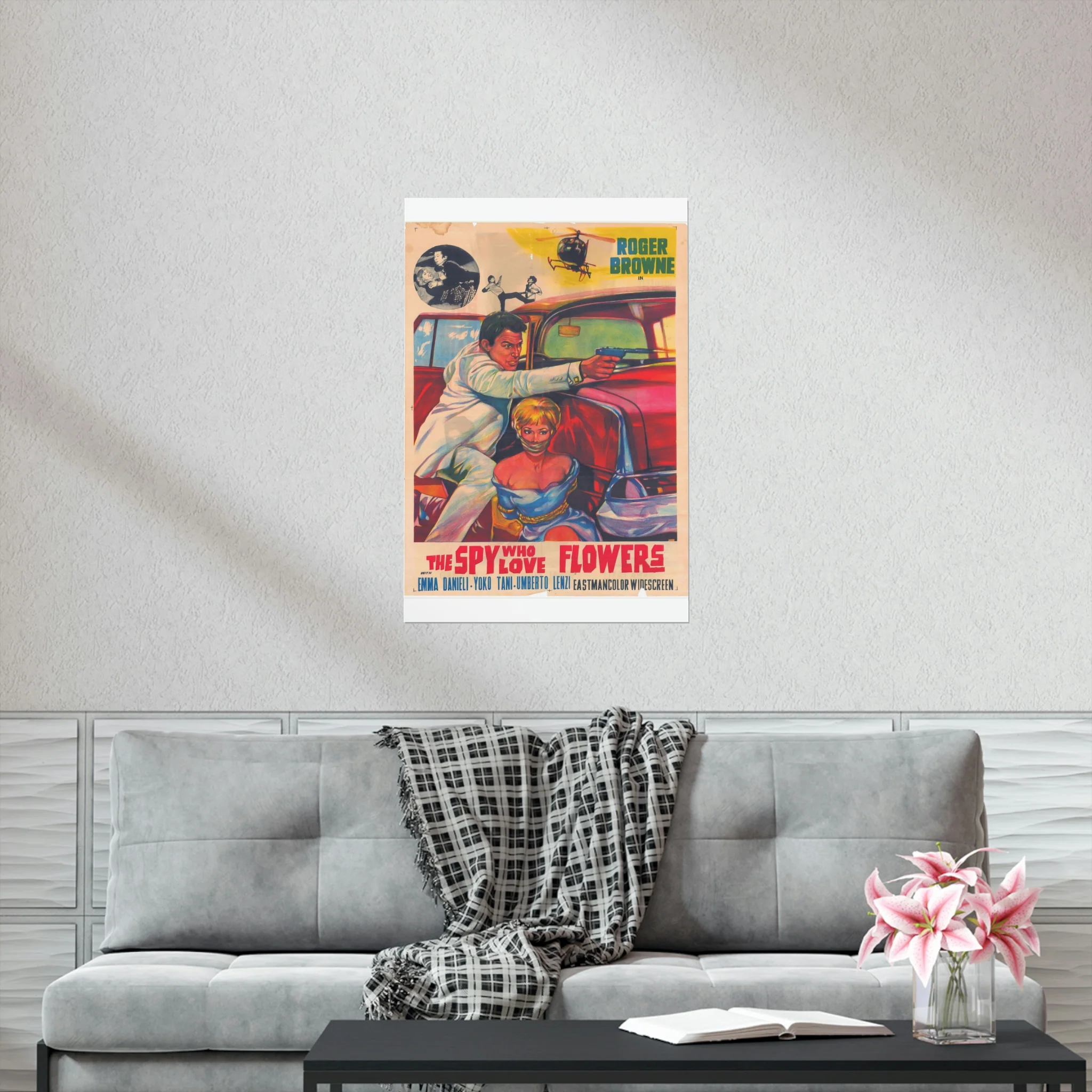 The Spy Who Loved Flowers - Premium Matte Vertical Posters - Image 6