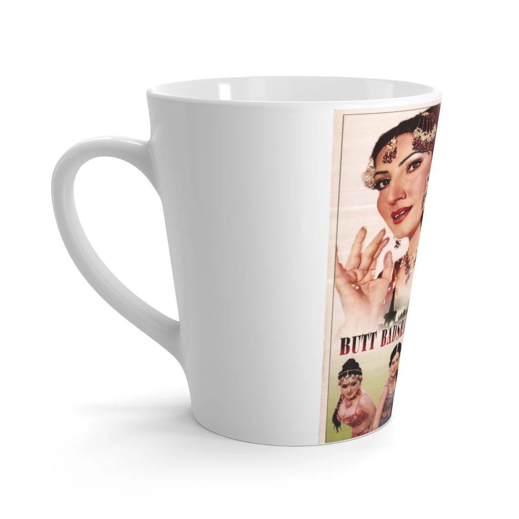 Trump as Butt Badshah Latte mug - Image 2